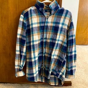 Flannel Button Down Long Sleeve